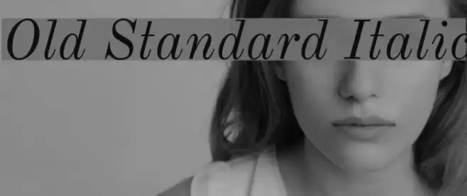 Old Standard Italic examples