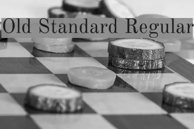 Old Standard Regular Font examples