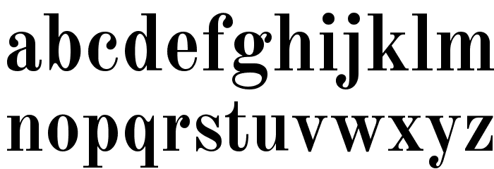Old Standard TT Bold Font LOWERCASE