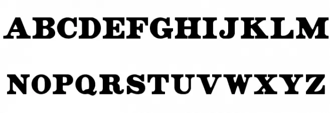 Old Street Sign Schriftart Kleinbuchstaben