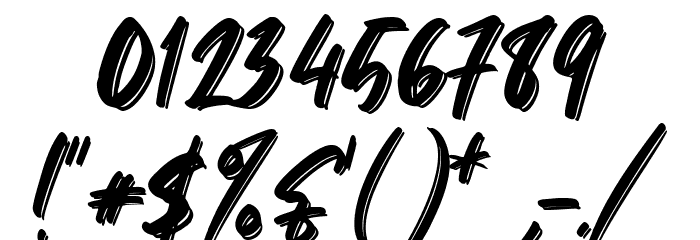 Old Stringrays Regular Font OTHER CHARS