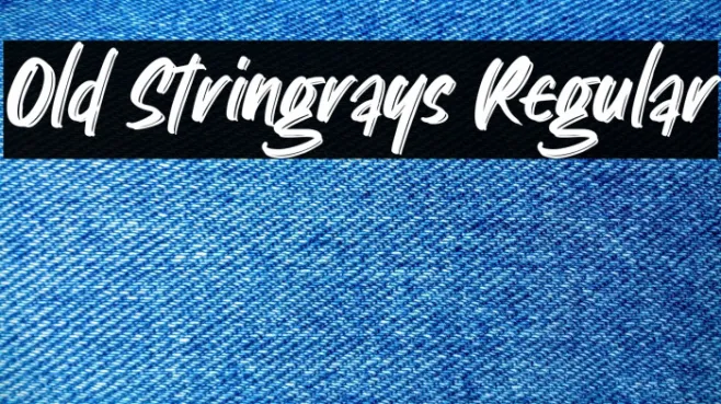 Old Stringrays Regular Example 3