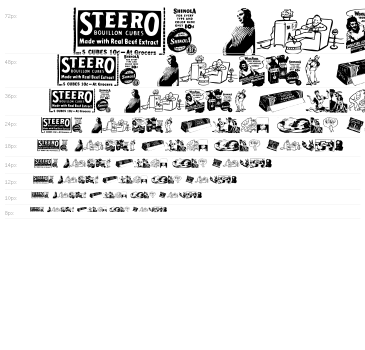 Old Time Ad Dings One Waterfall