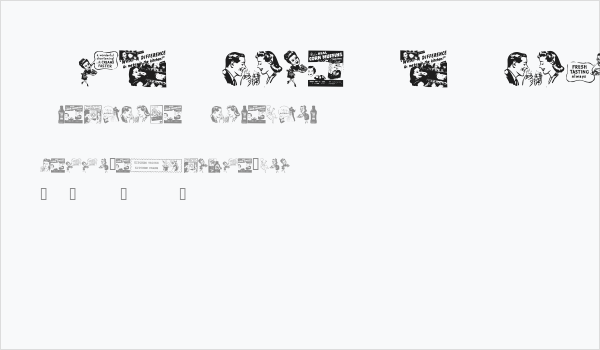 Old Time Ad Dings Two Business Card