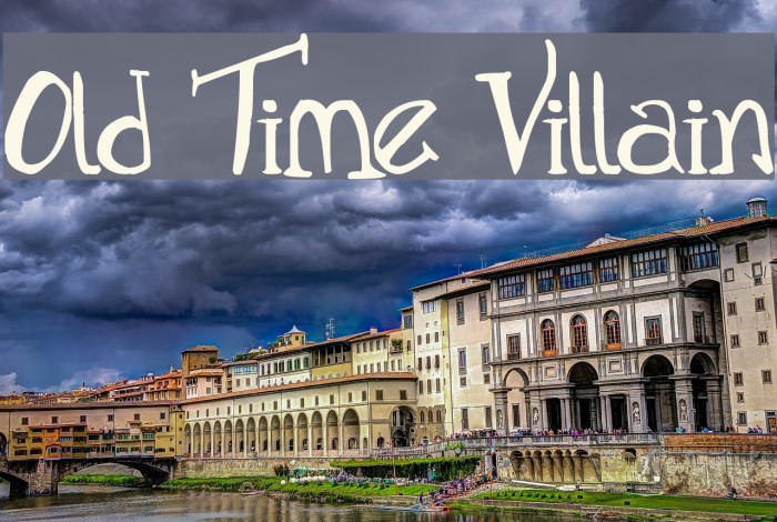 Old Time Villain Example 2