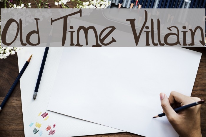 Old Time Villain Example 3