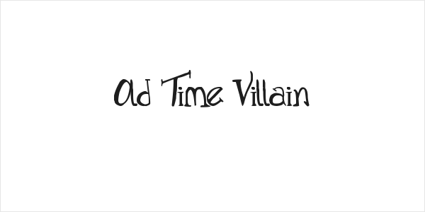 Old Time Villain Logo