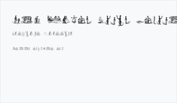 Old Times Cuts Regular Business Card