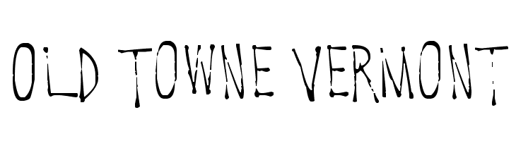 Old Towne Vermont  font caratteri gratis