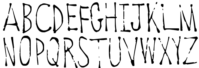 Old Towne Vermont Font LOWERCASE