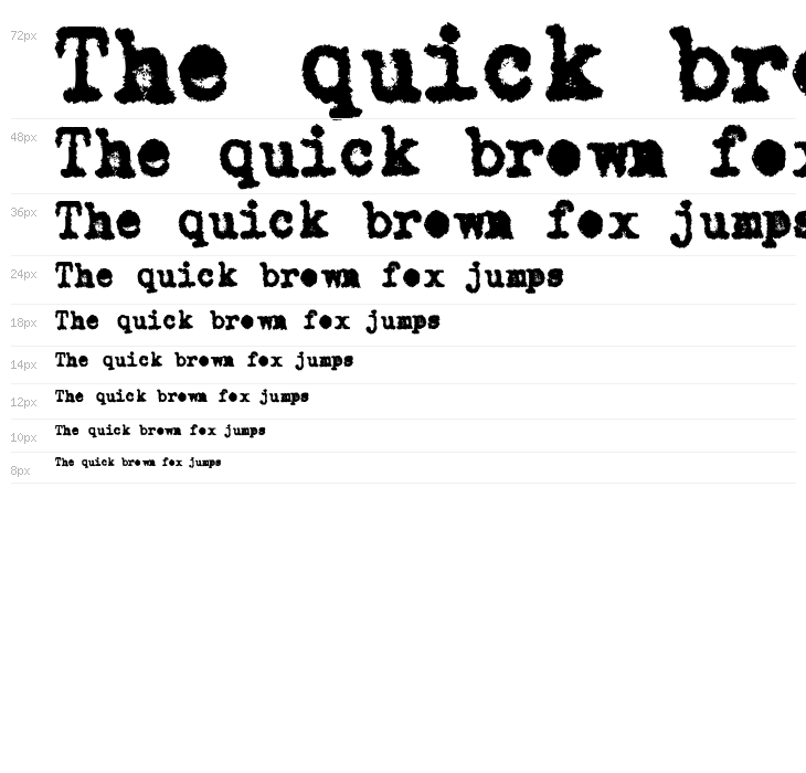 Old Typewriter Messy Waterfall