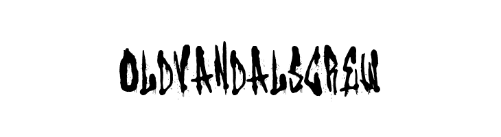 Old Vandals Crew  नि: शुल्क फ़ॉन्ट्स डाउनलोड