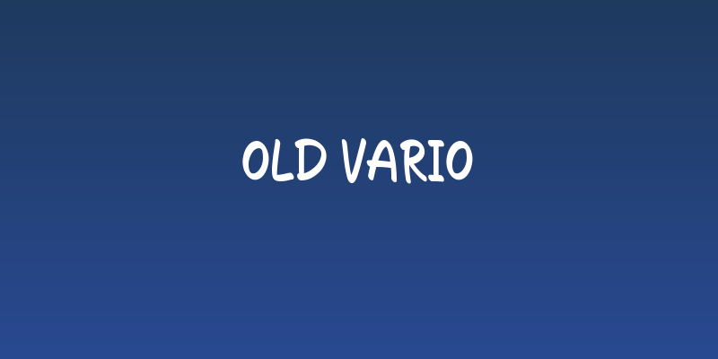 Old Vario Social Header