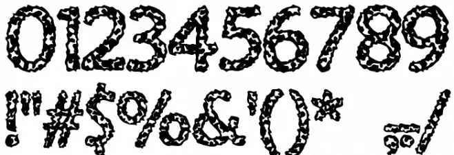 Old Virus Font OTHER CHARS