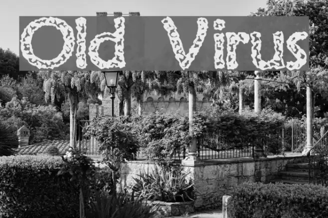 Old Virus Font examples