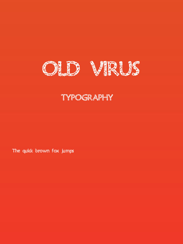 Old Virus Poster