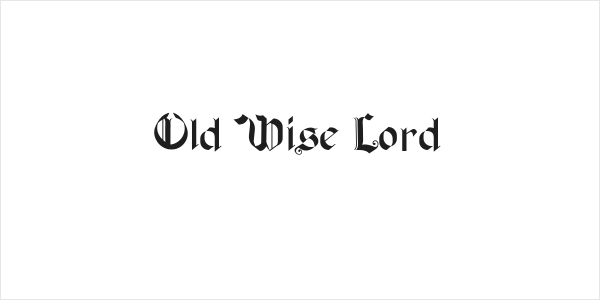 Old Wise Lord Logo