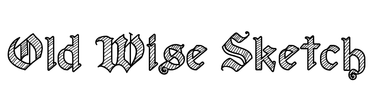Old Wise Sketch Font