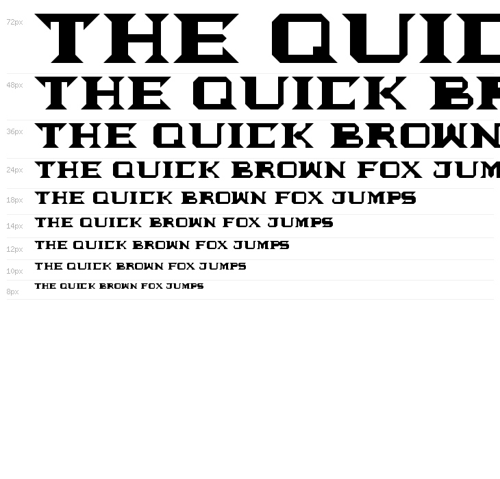 Old fantasy[upper case] Regular Waterfall