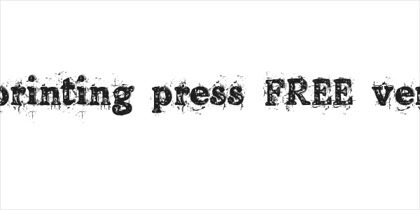 Old printing press_FREE-version Logo