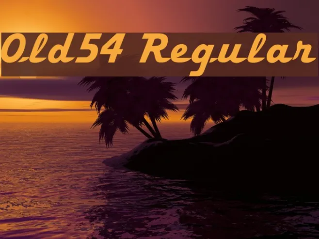Old54 Regular Example 3