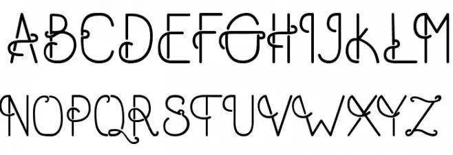 OldAlpha Шрифта ВЕРХНИЙ