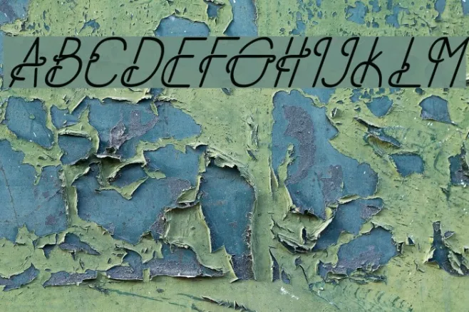 OldAlphaItalic Example 1