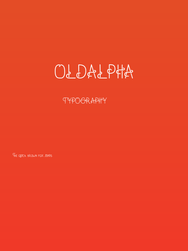 OldAlpha Poster