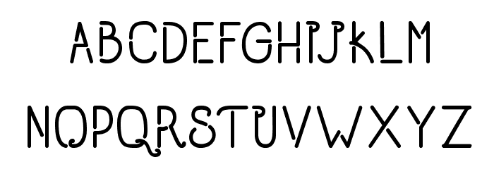 OldAlpha Font LOWERCASE