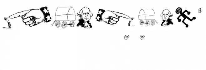 OldAmericanSymbols Font OTHER CHARS