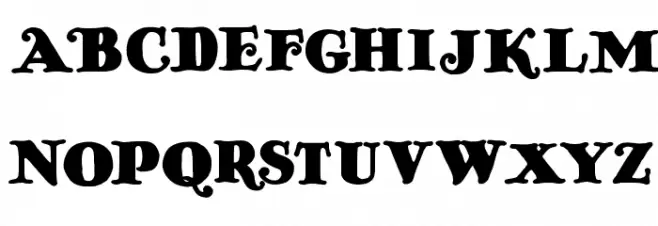 OldAntique Schriftart Groß