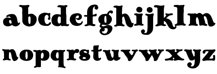 OldAntique Font LOWERCASE