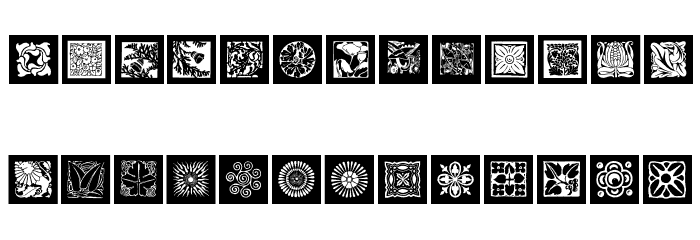 OldArtGallery Font LOWERCASE