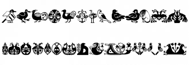 OldBirdsDesigns फ़ॉन्ट लोअरकेस
