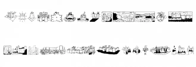 OldCastles Caratteri MINUSCOLO
