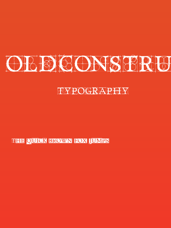 OldConstructedCaps Poster