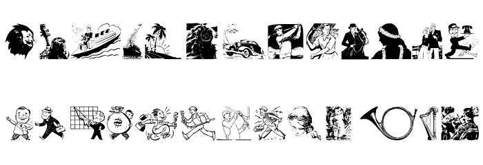 OldDrawingsOne Font LOWERCASE