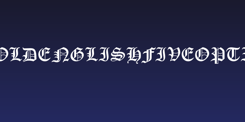 OldEnglishFiveOpti Social Header