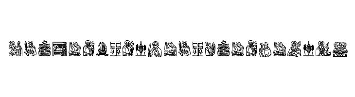 OldFarmersCalendarBats01  免费字体下载
