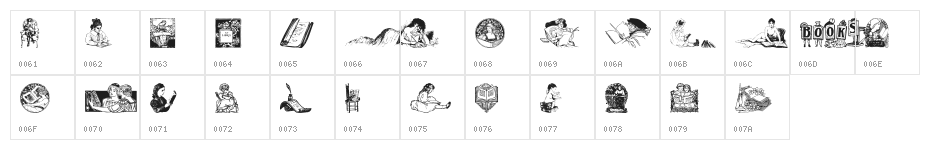 OldFashioned Illus. Character Map