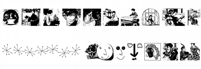 OldFashionedClichees Caratteri ALTRI CARATTERI