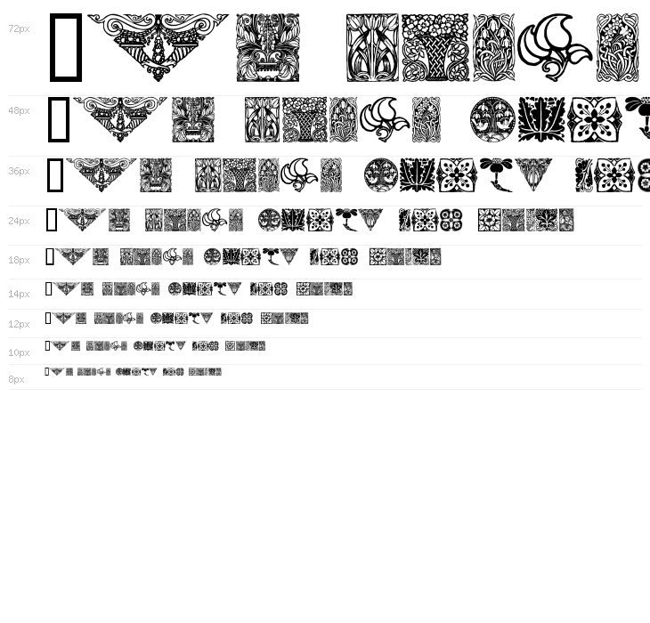 OldFloralIllustration Waterfall