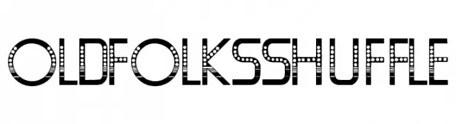 OldFolksShuffle  Frei Schriftart Herunterladen