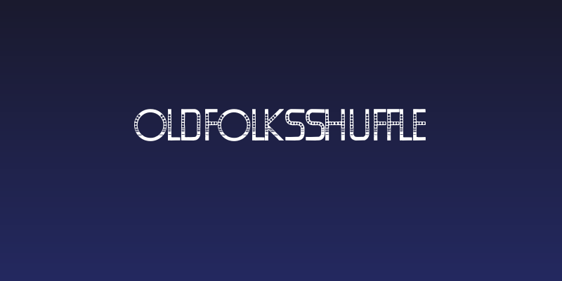 OldFolksShuffle Social Header