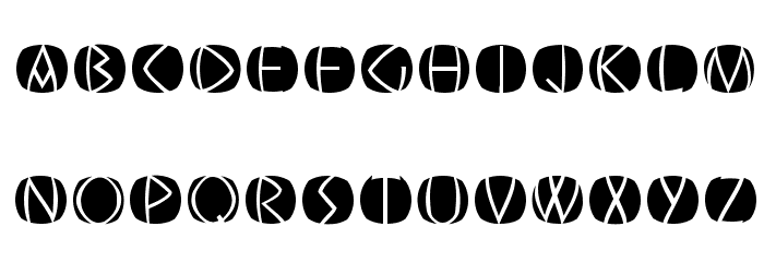 OldGreekButtons Font LOWERCASE