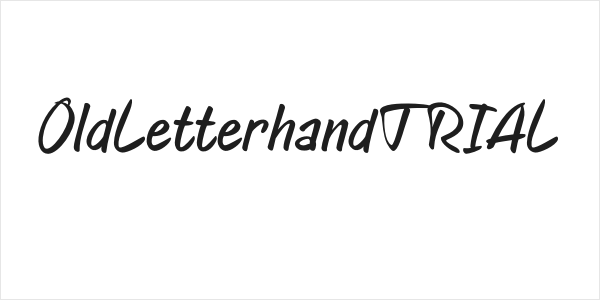 OldLetterhandTRIAL Logo