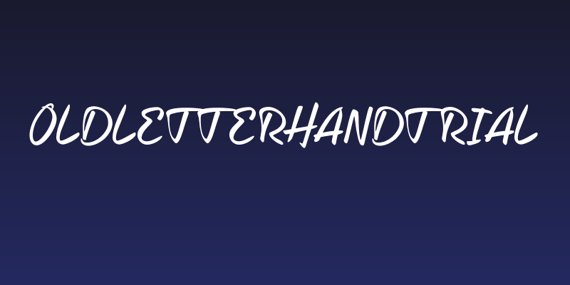 OldLetterhandTRIAL Social Header