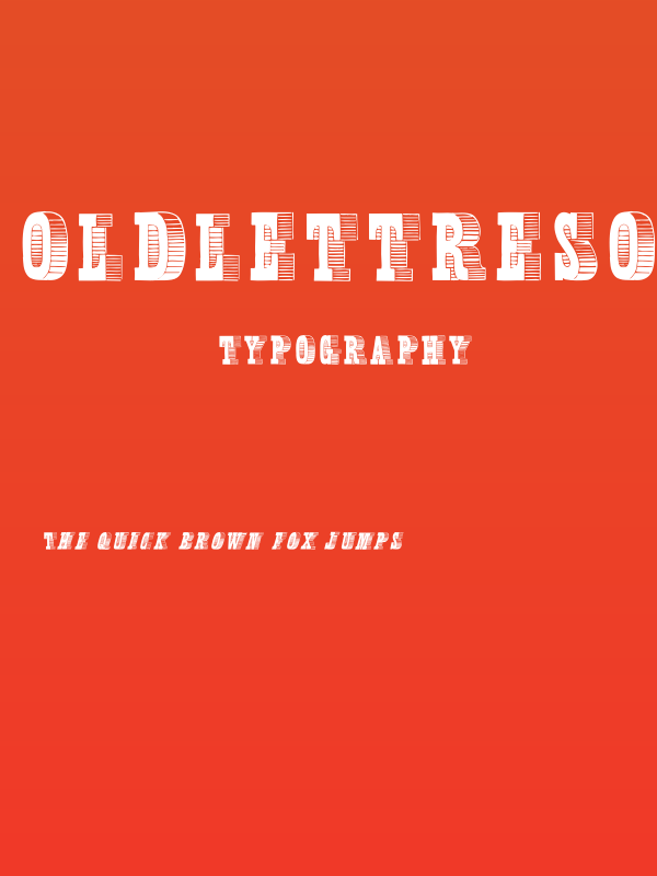OldLettresOmbrees Poster