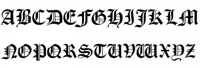 OldLondonAlternate फ़ॉन्ट अपरकेस