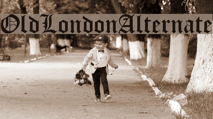 OldLondonAlternate Font examples
